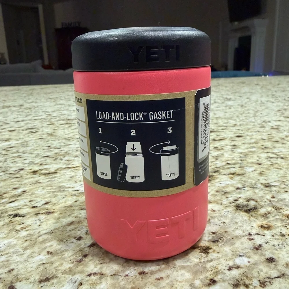 YETI Rambler Colster Can Insulator - Tropical Pink